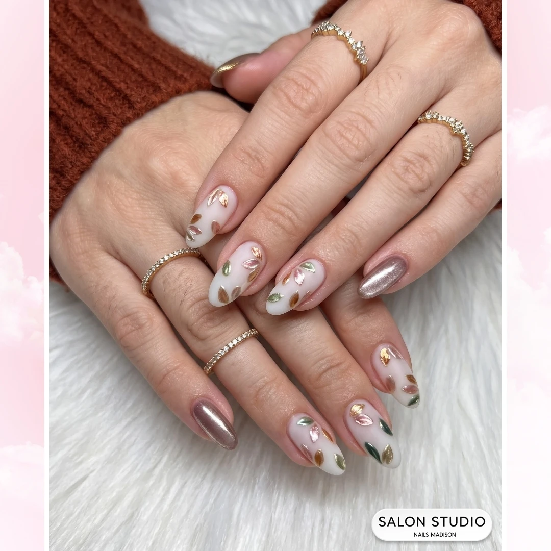 Natural nails art